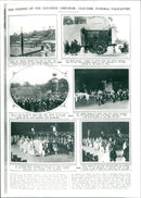 Royal Funeral Pageantry - Vintage Photograph