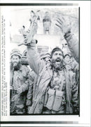 War in Afghanistan. - Vintage Photograph