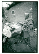 War in Afghanistan. - Vintage Photograph