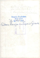 Ingrid Goude is presented as Miss Sweden in KungstrÃ¤dgÃ¥rden - Vintage Photograph