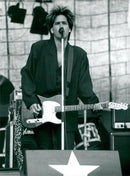 Per Gessle on tour with Roxette - Vintage Photograph