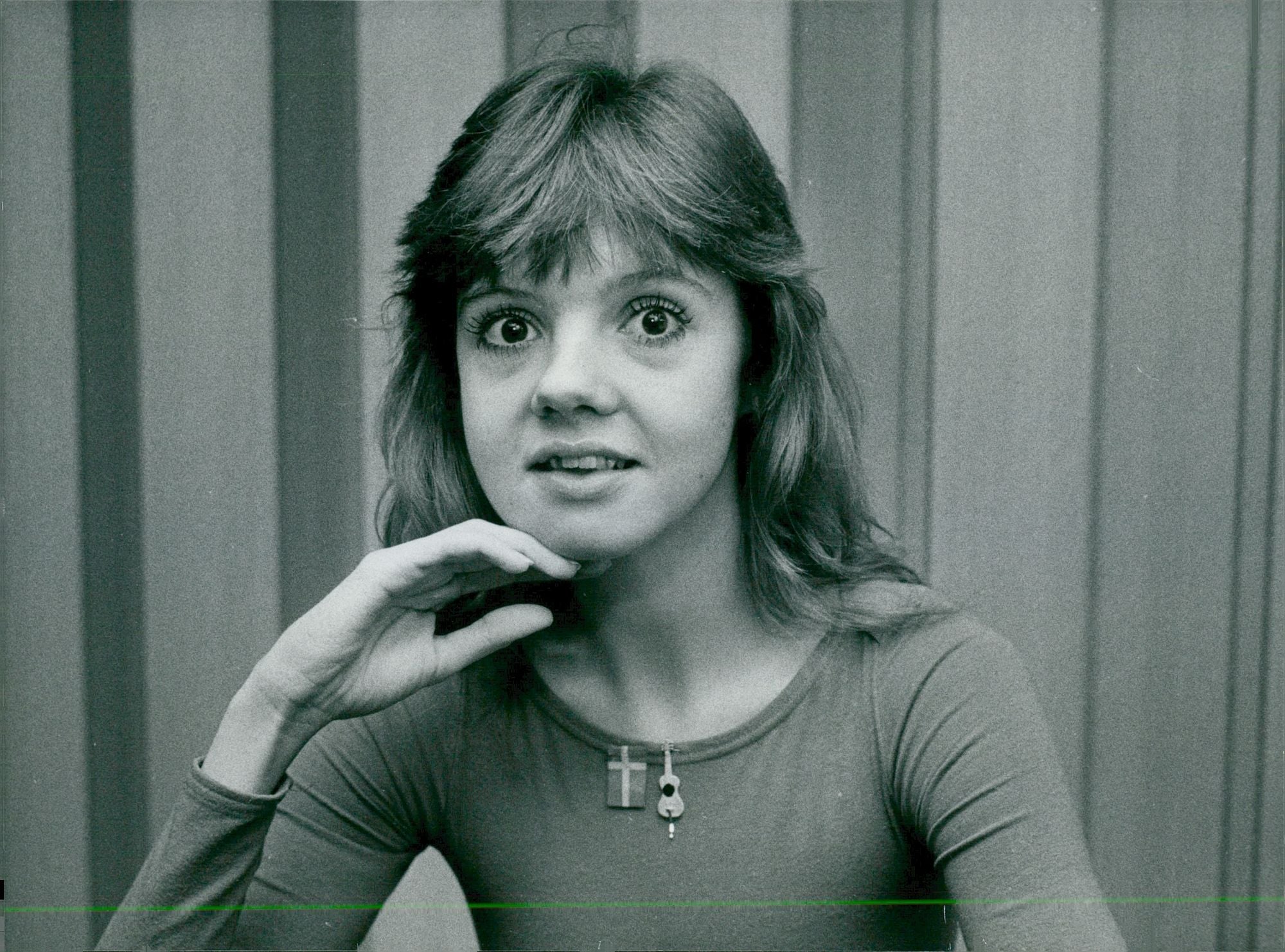 Annie Golden, singer in the The Shirts group - Vintage Photograph