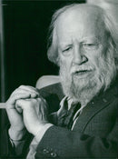 William Golding, Nobel Prize winner in Literature 1983 - Vintage Photograph
