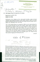 Bugatti cars. - Vintage Photograph