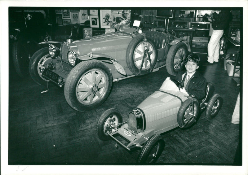 Bugatti rare cars. - Vintage Photograph