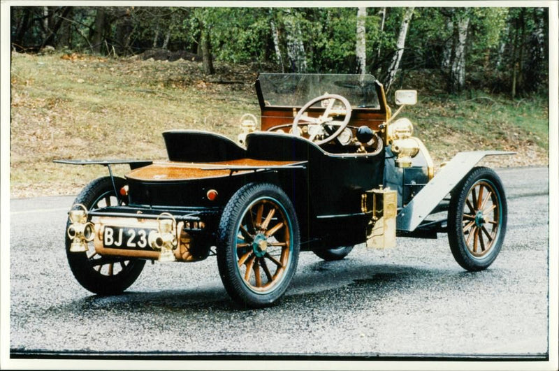 Bugatti cars. - Vintage Photograph