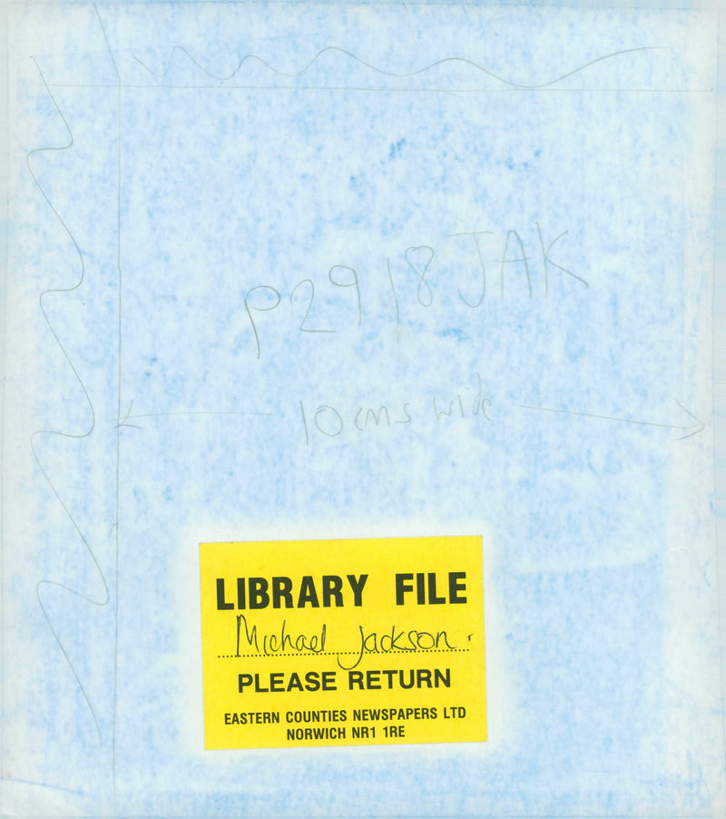 Michael Jackson American singer-songwriter. - Vintage Photograph