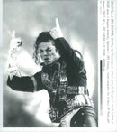 Michael Jackson American singer-songwriter. - Vintage Photograph