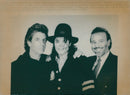 1992 MICHAEL JACKSON MUSIC PRESIDENT PETER - Vintage Photograph