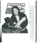 Michael Jackson American singer-songwriter. - Vintage Photograph