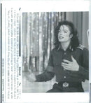 Michael Jackson American singer-songwriter. - Vintage Photograph