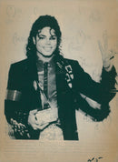 1990 MICHAEL AMERICAN MUSIC JACKSON - Vintage Photograph