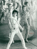 Michael Jackson American singer-songwriter. - Vintage Photograph