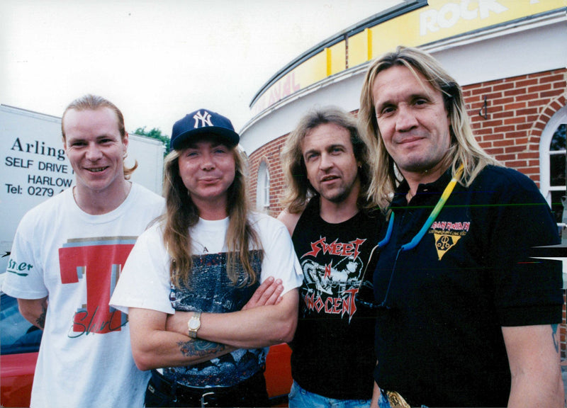 Iron Maiden. - Vintage Photograph