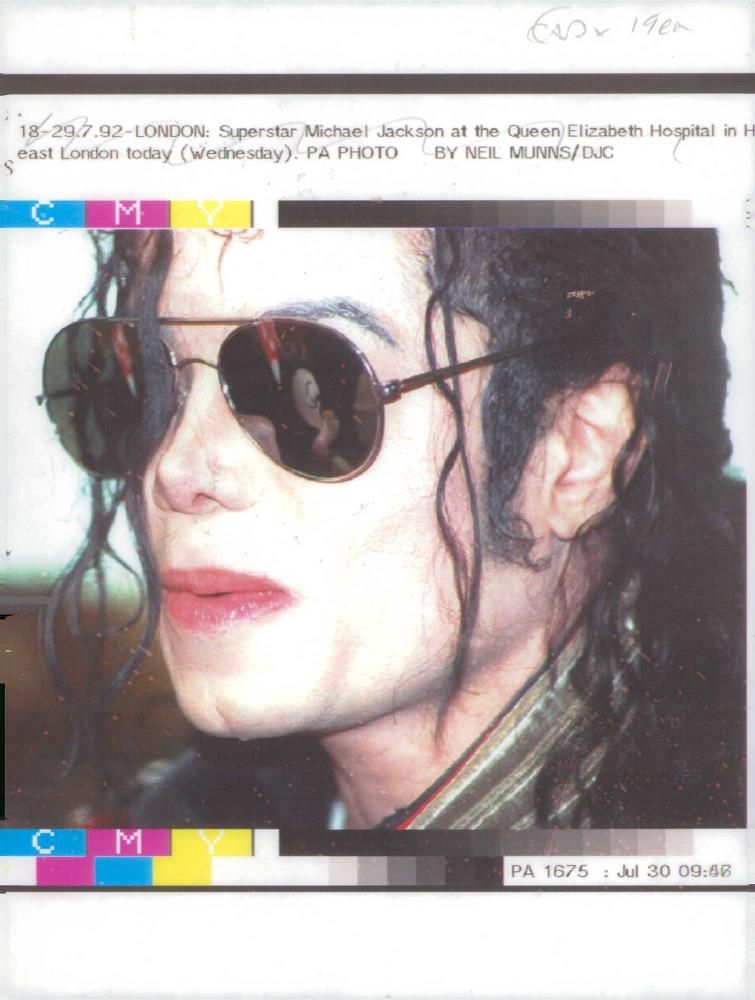 Michael Jackson American singer-songwriter. - Vintage Photograph