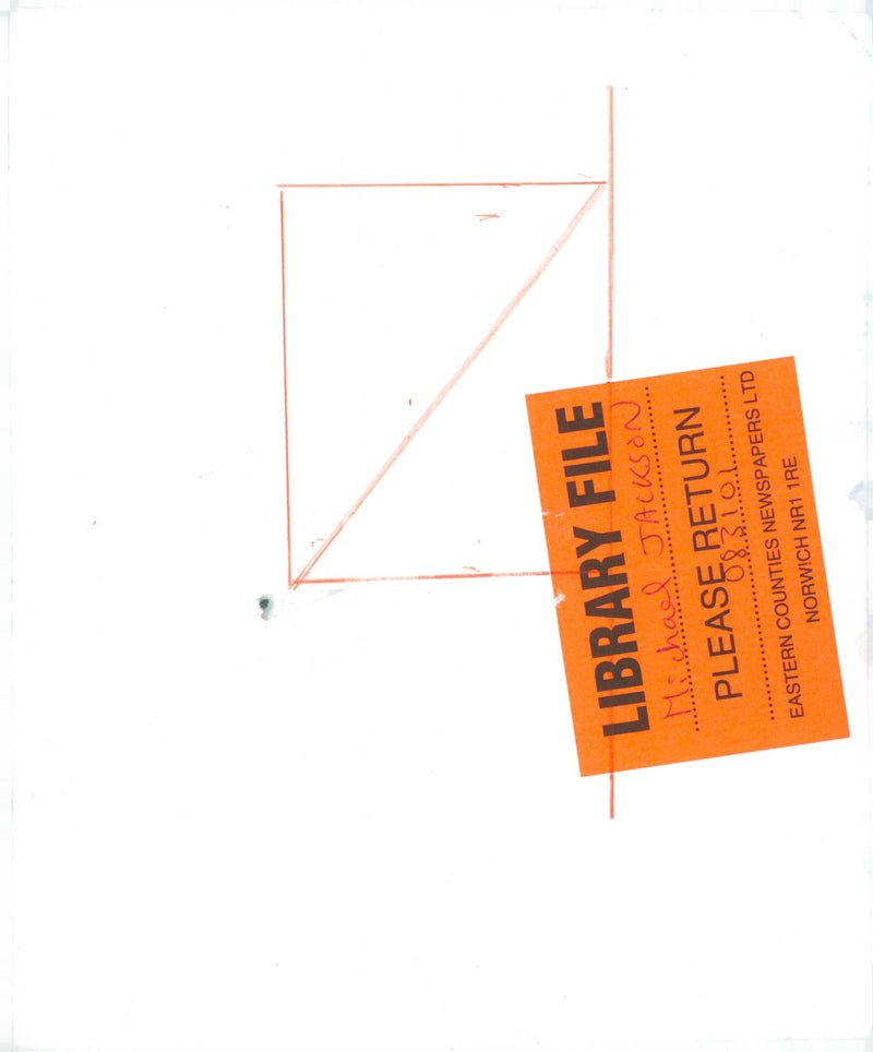 Michael Jackson American singer-songwriter. - Vintage Photograph