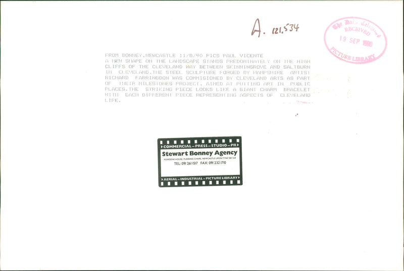 A new shape on the landscape stands predominately in Cleveland - Vintage Photograph