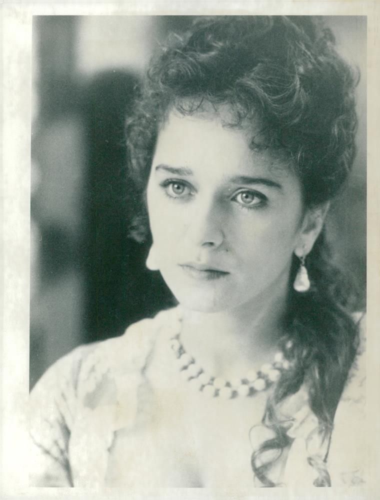 Greek-Italian actress Valeria Golino in the movie "The King's Whore" - Vintage Photograph