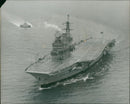 HMS Hermes - Vintage Photograph