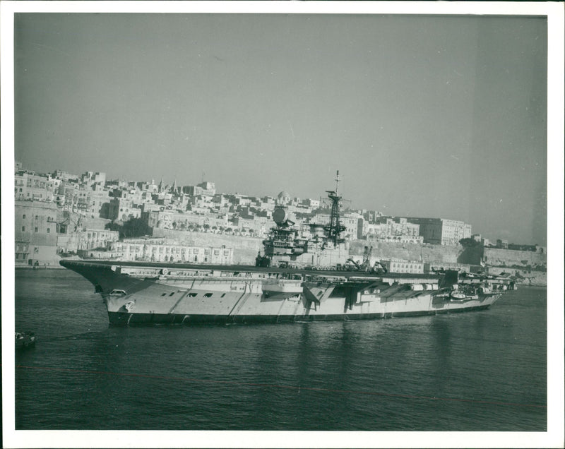 HMS Hermes - Vintage Photograph