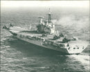 HMS Hermes - Vintage Photograph