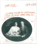 Zita with Archduke Charles. - Vintage Photograph