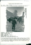 A soldier loyal ro president burhanuddin rabbani in Afghanistan. - Vintage Photograph