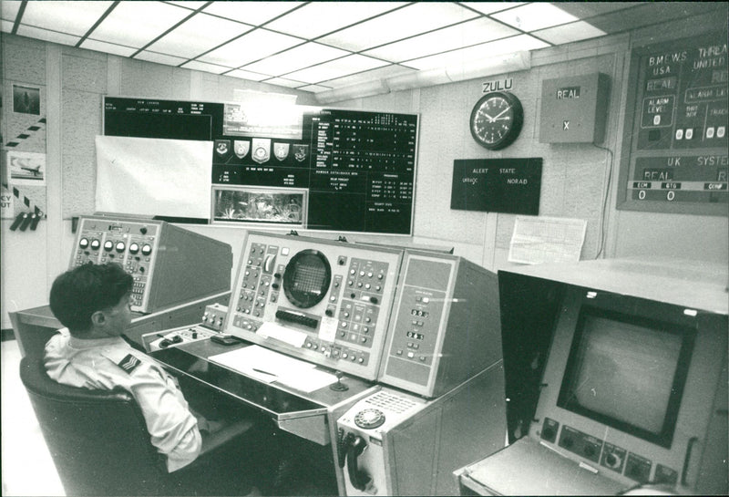 Ballistic Missile Early Warning System - Vintage Photograph