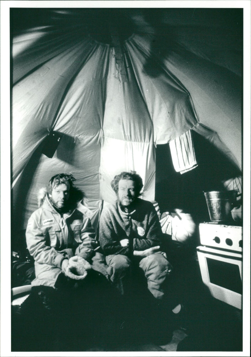 Ranulph Fiennes Twisleton-Wykeham-Fiennes baronets. - Vintage Photograph