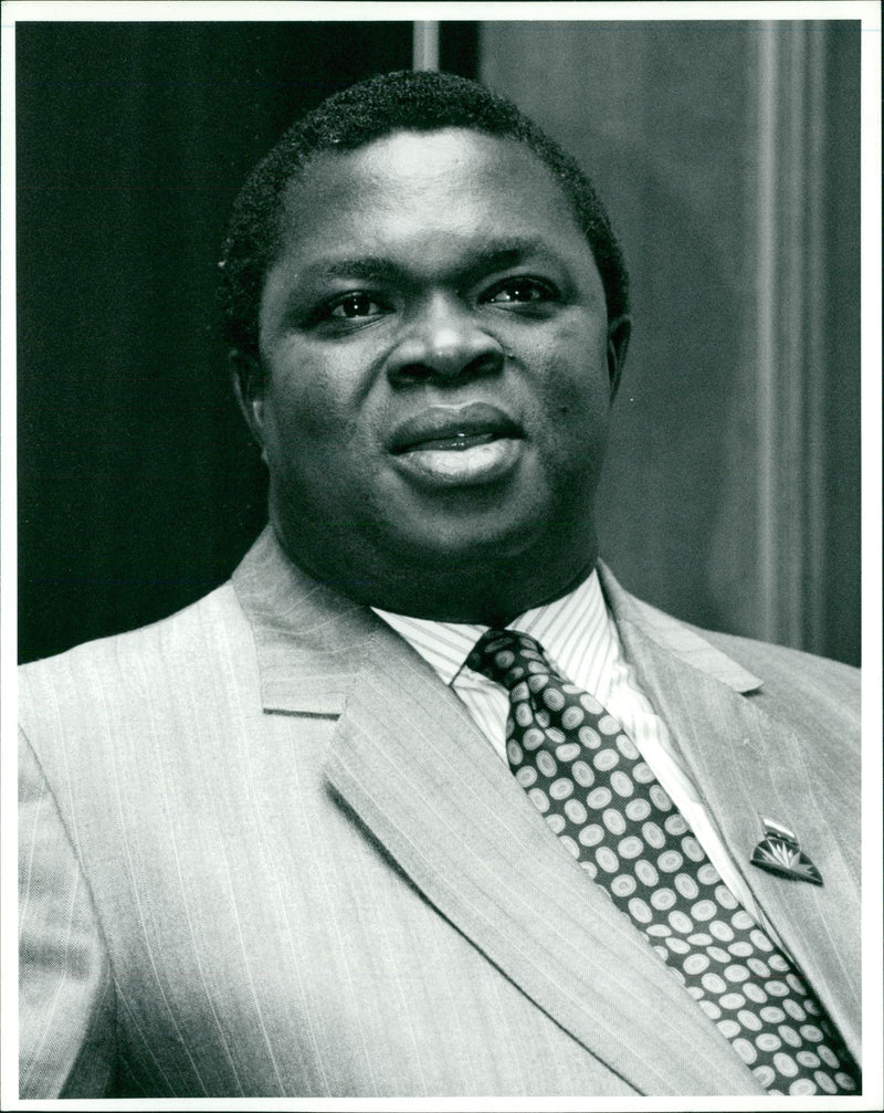Joseph Saidu Momoh - Vintage Photograph