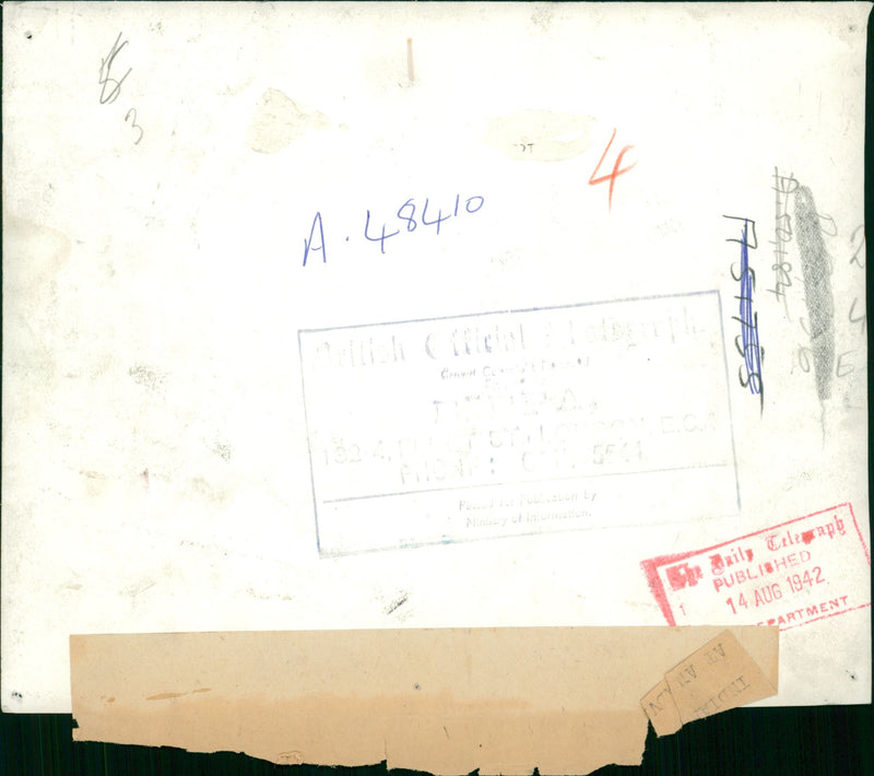 German War: Africa. - Vintage Photograph