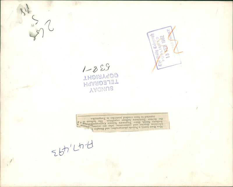 Anthony Smith Writer. - Vintage Photograph