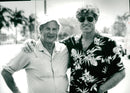 Peter Handford and Robert Redford. - Vintage Photograph