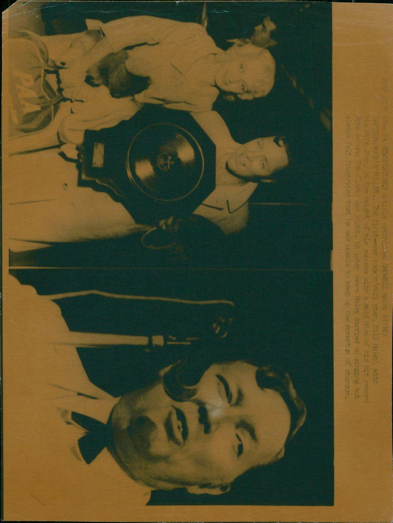 Bill Haley American musician - Vintage Photograph