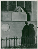 William Cowper English poet. - Vintage Photograph