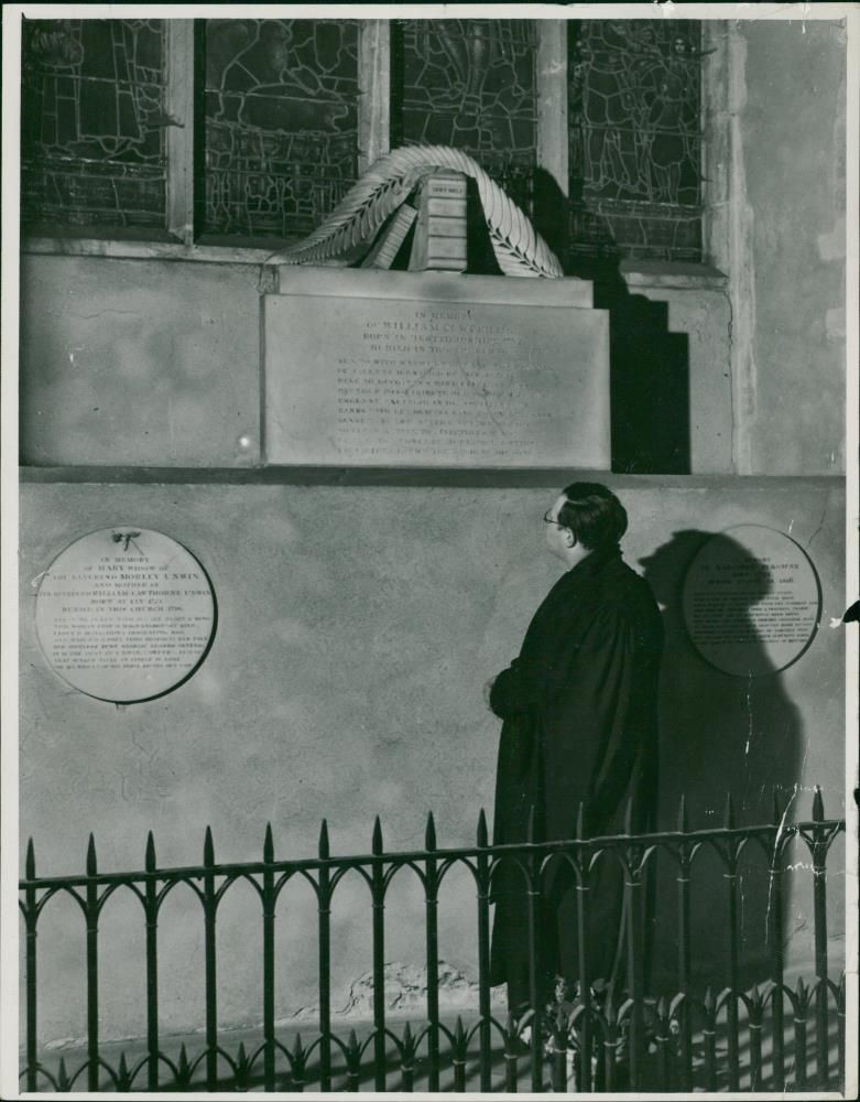 William Cowper English poet. - Vintage Photograph