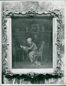 William Cowper English poet. - Vintage Photograph