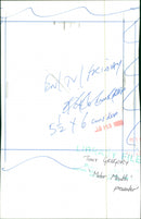 Tony Gregory Motor Month presenter - Vintage Photograph