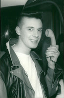 Tony Gregory Motor Month presenter - Vintage Photograph