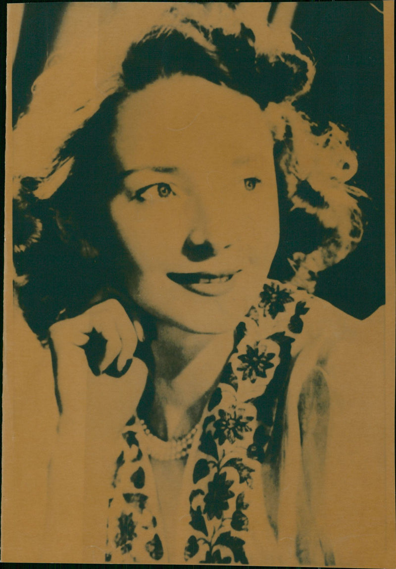 MICHAEL DENISON DULCIE GRAUS COPOSITE STAGE STAR WRITER ACTRESS - Vintage Photograph