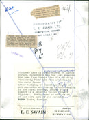 Brian Hinton Poet. - Vintage Photograph