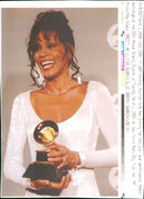 Whitney Houston American singer - Vintage Photograph