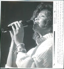 Whitney Houston American singer - Vintage Photograph