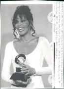 Whitney Houston American singer - Vintage Photograph
