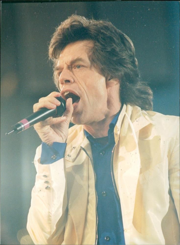 Jagger Mick Rockstar - Vintage Photograph