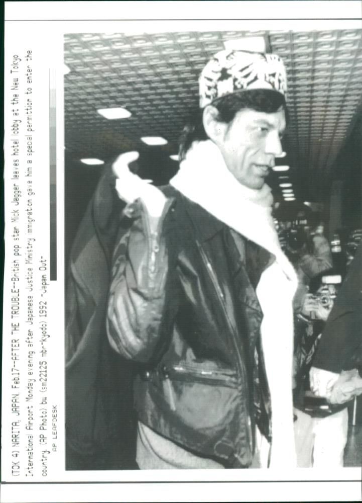 Jagger Mick Rockstar - Vintage Photograph