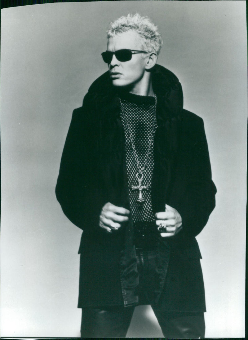 Billy Idol Musician. - Vintage Photograph