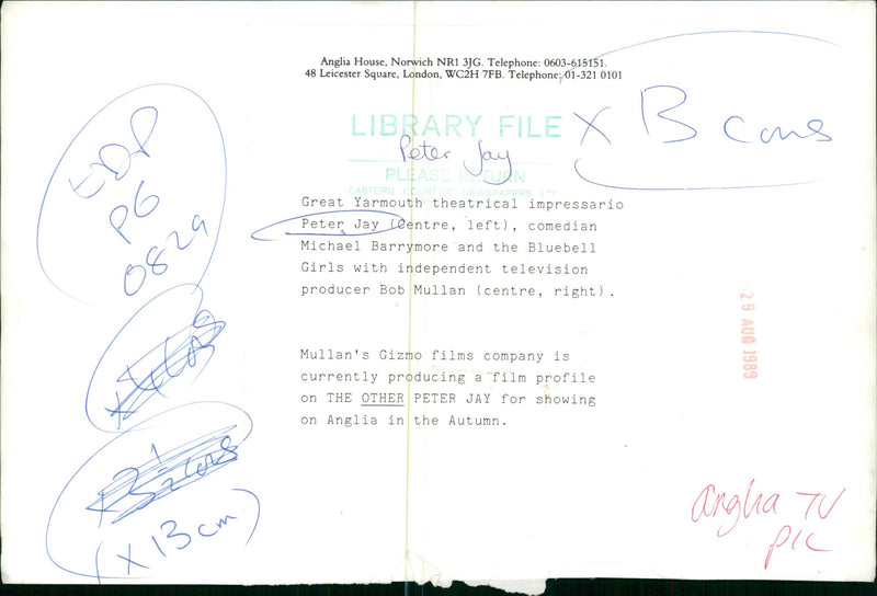 Peter Jay and the Jaywalkers Musical group - Vintage Photograph