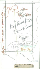 Peter Jay and the Jaywalkers Musical group - Vintage Photograph