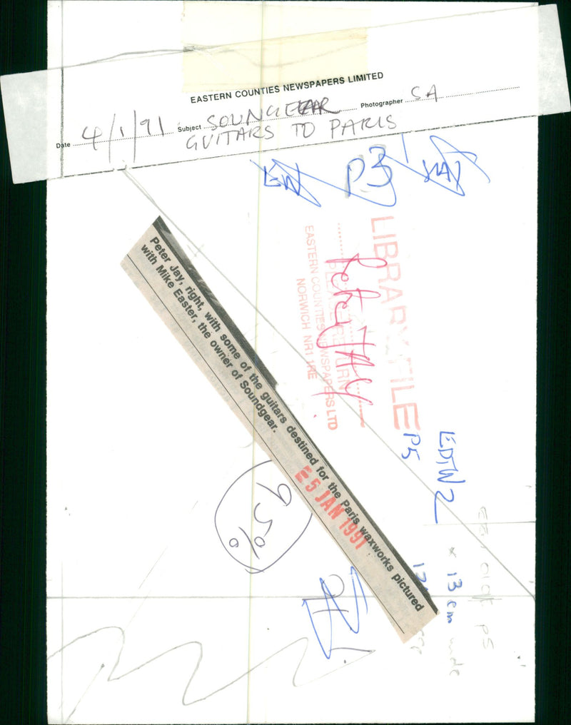 Peter Jay and the Jaywalkers Musical group - Vintage Photograph